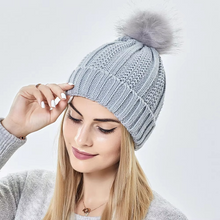 Load image into Gallery viewer, Cozy Knit Winter Beanie for Men and Women