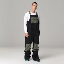 Load image into Gallery viewer, Waterproof Windproof Ski Bib Pants for Men and Women – Insulated Winter Snow Overalls
