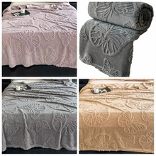 Load image into Gallery viewer, Double Sided Cooling Blanket with Breathable Cold Effect and 3D Butterfly Jacquard Design
