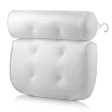 Load image into Gallery viewer, Luxury Bath Spa Pillow with Air Mesh Technology for Neck, Head, and Back Support