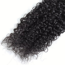Load image into Gallery viewer, Brazilian Kinky Curly Human Hair Extensions – 100% Unprocessed Human Hair Bundles, Natural Jerry Curly Style, 8–30 Inches, 1/3/4 Piece Sets