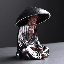 Load image into Gallery viewer, Ceramic Little Monk Tea Strainer for Tea Ceremony and Home Décor