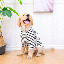 Load image into Gallery viewer, Breathable Cotton Stripe T-Shirt for Dogs