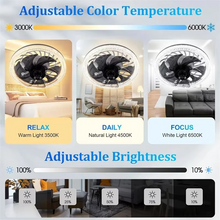 Load image into Gallery viewer, Adjustable Lighting Modern Ceiling Fan with Remote