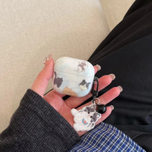 Load image into Gallery viewer, Cute Cartoon Cat Earphone Case with Mini Bell Pendant