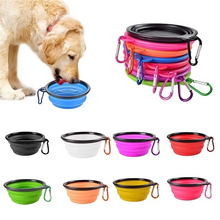 Load image into Gallery viewer, Collapsible Silicone Pet Bowl for Travel