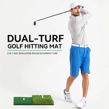 Load image into Gallery viewer, Portable Golf Hitting Mat with Tee Hole for Backyard, Garage, and Indoor Practice