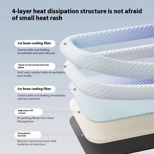 Load image into Gallery viewer, Ice Silk Cooling Pet Bed for Dogs & Cats – Summer Comfort Nest