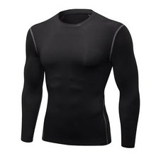 Load image into Gallery viewer, Men's Compression Long Sleeve Training Shirt for Running and Gym