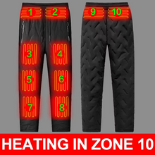 Load image into Gallery viewer, Heated Pants with 10 Heating Zones and Adjustable Temperature Modes
