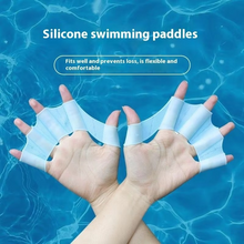 Load image into Gallery viewer, Premium Silicone Swim Training Hand Paddles for Adults and Kids