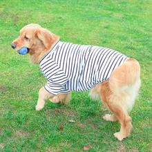 Load image into Gallery viewer, Breathable Cotton Stripe T-Shirt for Dogs