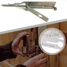 Load image into Gallery viewer, Stainless Steel Key Decoder – 2-in-1 Lock Decoding & Picking Tool for Locksmiths
