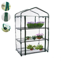 Load image into Gallery viewer, Adjustable Waterproof Plant Cover for Garden, Multi Layer Frost Protection Greenhouse for Vegetables and Flowers