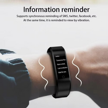Load image into Gallery viewer, Waterproof Fitness Smart Watch with Heart Rate and Blood Pressure Tracking for Men and Women