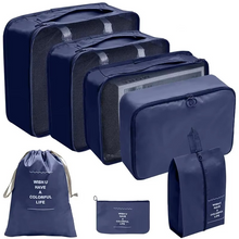 Load image into Gallery viewer, Travel Organizer Packing Cube Set for Luggage and Wardrobe Storage