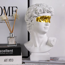 Load image into Gallery viewer, Modern David Bust Sculpture - Abstract Resin Study for Contemporary Decor