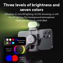 Load image into Gallery viewer, Handheld Smartphone Stabilizer With 3-Axis Gimbal And Gesture Control