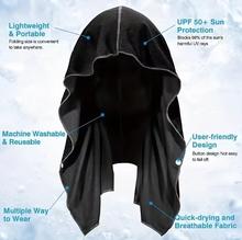 Load image into Gallery viewer, Cooling Hoodie Towel With UPF 50+ Protection And Quick-Dry Fabric