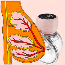 Load image into Gallery viewer, Wearable Electric Breast Pump with 3 Modes & Rechargeable Design