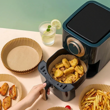 Load image into Gallery viewer, Disposable Non-Stick Paper Liners for Air Fryers