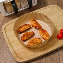 Load image into Gallery viewer, AirFryerLiner° Disposable Non-Stick Paper Liners for Air Fryers