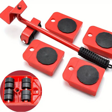 Load image into Gallery viewer, Furniture Lifter and Moving Tool with 360 Degree Wheels and Ergonomic Handle