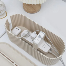 Load image into Gallery viewer, Cable and Power Strip Storage Box, Heat Resistant Organizer for Home and Office