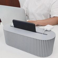 Load image into Gallery viewer, Cable and Power Strip Storage Box, Heat Resistant Organizer for Home and Office