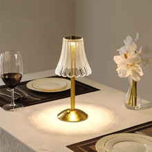 Load image into Gallery viewer, Crystal Glow Wireless Luxury Table Lamp