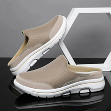 Load image into Gallery viewer, Men's Breathable Cotton Blend Slippers for Daily Comfort