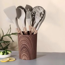 Load image into Gallery viewer, Silicone Cooking Utensils Set, Heat Resistant Kitchen Tools 10 Pcs