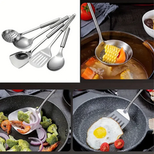 Load image into Gallery viewer, Stainless Steel Cooking Utensils Set, Durable 5-Piece Kitchen Tools