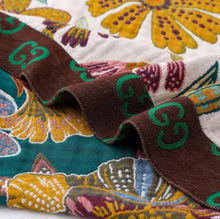 Load image into Gallery viewer, Charm Floral Blanket Throw, 100% Cotton Reversible Coverlet