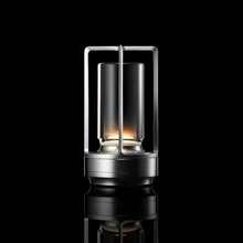 Load image into Gallery viewer, Nordic Crystal Lantern Cordless Rechargeable Table Lamp