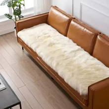 Load image into Gallery viewer, Faux Fur Couch Cover Plush Crystal Velvet Furniture Protector