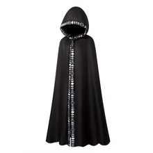 Load image into Gallery viewer, Medieval Hooded Cape for Adults with Attached Hood