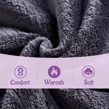 Load image into Gallery viewer, Wearable Bat Wing Hoodie with Plush Fur and Extended Sleeves
