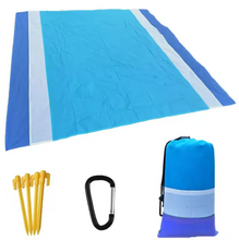 Load image into Gallery viewer, Oversized beach blanket – waterproof, sandproof picnic mat for 1–7 adults