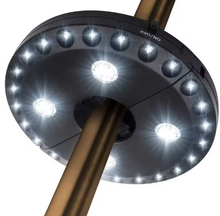 Load image into Gallery viewer, 28 LED patio umbrella light – 3 brightness modes for garden, camping & outdoor lighting