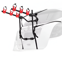 Load image into Gallery viewer, 3-Bike Trunk Mount Bicycle Rack for Sedans, Hatchbacks, Minivans, and SUVs