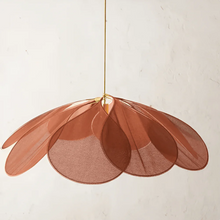 Load image into Gallery viewer, Vintage Floral Fabric Pendant Light for Living Room and Dining Space