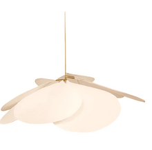 Load image into Gallery viewer, Vintage Floral Fabric Pendant Light for Living Room and Dining Space