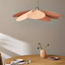Load image into Gallery viewer, Vintage Floral Fabric Pendant Light for Living Room and Dining Space