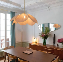 Load image into Gallery viewer, Vintage Floral Fabric Pendant Light for Living Room and Dining Space