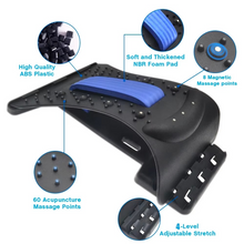 Load image into Gallery viewer, Adjustable Neck and Back Stretcher, Multi Level Yoga Support Arch