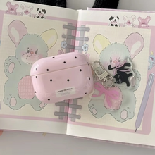 Load image into Gallery viewer, Protective AirPods Case with Hook, INS Dots Style