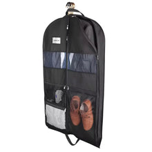Load image into Gallery viewer, Garment Bag for Travel, Double Zipper, Breathable Transparent Suit Organizer 43 Inch