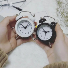 Load image into Gallery viewer, Cute Rabbit Ears Loud Twin Bell Alarm Clock for Heavy Sleepers