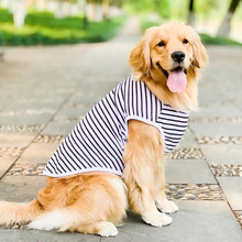Load image into Gallery viewer, Cotton Summer T-Shirt for Large Dogs – Breathable Tee for Golden Retrievers, Huskies, Labradors, Corgis and More